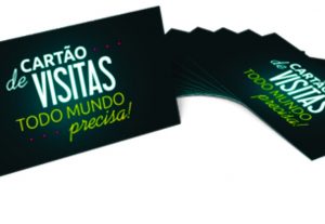 Eu vou fazer a Arte do seu cartão de visitas