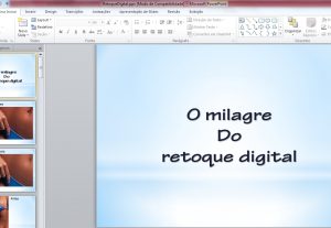 Eu vou criar sua apresentação no PowerPoint.