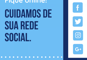 Eu vou fazer 2 Posts por semana para facebook e Instagram