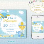 Eu vou criar convites personalizados e modernos