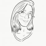 Eu vou fazer um desenho outline de uma foto sua