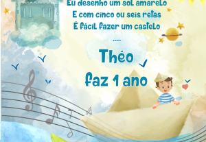 Eu vou seu convite de aniversário digital