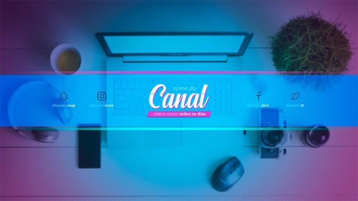 Eu Vou Criar Um Banner Moderno Para Seu Canal Youtube Por R 20