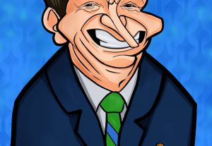 Eu vou fazer uma caricatura cartoon de você.