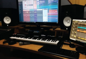 Eu vou produzir música, trilhas e beats de nível profissiona...