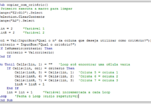 Eu vou fazer scripts excel e google planilhas