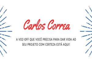 Eu vou gravar uma locução para o seu projeto.