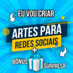 Eu vou criar 3 Artes para suas Redes sociais + Bônus
