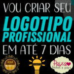 Eu vou fazer seu logotipo profissional exclusivo!