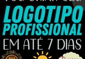 Eu vou fazer seu logotipo profissional exclusivo!