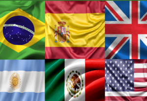 Eu vou traduzir seu texto: inglês, espanhol, português