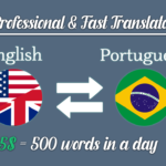 Eu vou profissionalmente traduzir seu texto ou app