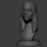 Eu vou fazer bustos realistas para impressão 3D