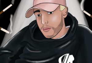 Eu vou fazer um desenho seu ou de alguém que você queira