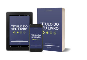 Eu vou criar a sua capa de e-book profissional 2D + 3D