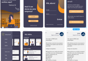 Eu vou fazer uma interface de site ou app linda e intuitiva.