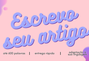Eu vou criar artigos para o seu blog.