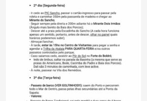 Eu vou fazer o melhor roteiro de viagem para você