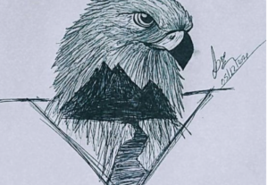 Eu vou fazer o desenho conceitual do seu personagem.