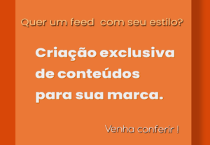 Eu vou criar três arte para sua rede social