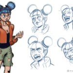Eu vou criar o design para o seu personagem original