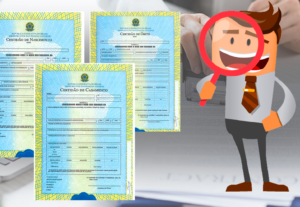 Eu vou localizar certidões para a sua cidadania.