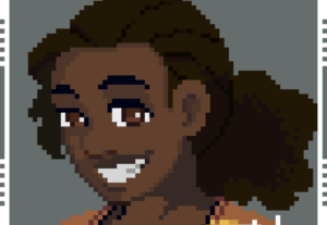Eu vou criar seu avatar no meu estilo de pixel art