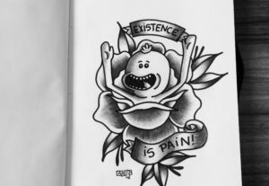 Eu vou fazer uma arte exclusiva para sua tatuagem