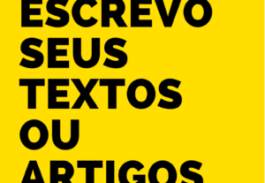 Eu vou Escrever seus textos ou artigos