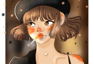 Eu vou fazer um retrato digital pra você no meu estilo