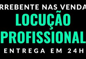 Eu vou fazer a locução para o seu vsl