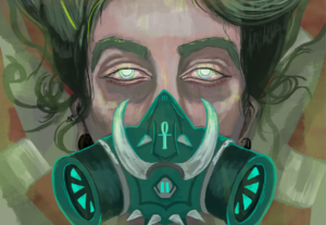 Eu vou fazer uma ilustração digital para você