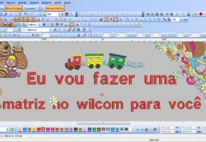 Eu vou fazer 3 matrizes de bordado patches no wilcom para vo...