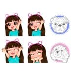 Eu vou fazer emotes personalizados para você