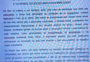 Eu vou digitar seu texto de até três páginas