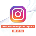 Eu vou criar uma arte para o seu instagram
