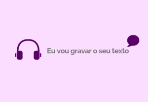 Eu vou Narrar o seu texto para VSL