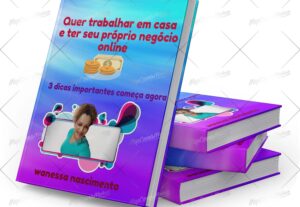 Eu vou fazer sua capa Ebook Personalizada 3D