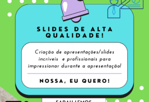 Eu vou criar slides de alta qualidade