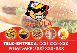 Eu vou fazer seu cartão de visitas