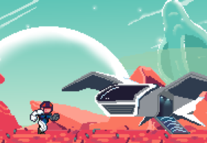Eu vou fazer o personagem do seu jogo em pixel art