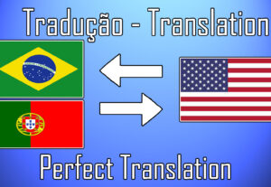 Eu vou traduzir textos do inglês para o português e vice-ver...