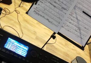 Eu vou Gravar uma linha de piano ou teclado para você