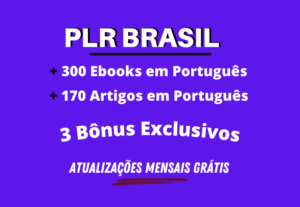 Eu vou enviar os Melhores PLRs em Português diversos nichos