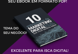 Eu vou criar um ebook para seu negócio
