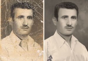 Eu vou Fazer restaurações em fotos danificadas.