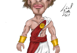 Eu vou te trazer ao mundo das caricaturas