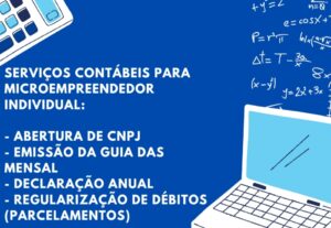 Eu vou Fazer serviços contábeis para empresas MEI