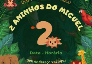 Eu vou fazer convites virtuais para você.