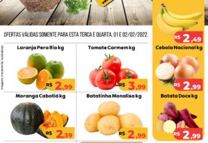 Eu vou criar o encarte ou tabloide para o seu supermercado